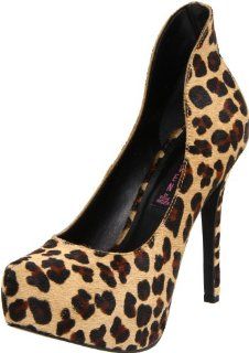 by Steve Madden Womens Fierse L Platform Pump,Leopard,6 M US Shoes