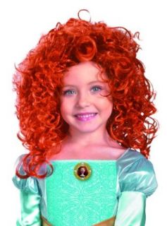 Brave Merida Wig, Red, One Size Clothing