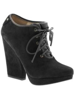 Boutique 9 Womens Valry Ankle Wedge Bootie Shoes
