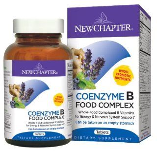 New Chapter Coenzyme B Food Complex, 180 Count Health