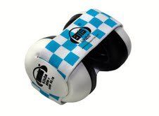 Ems 4 Bubs Baby Earmuffs (Blue & White Headband