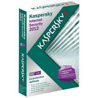KASPERSKY INTERNET SECURITY 2012 3 POSTES / 1 AN   Achat / Vente