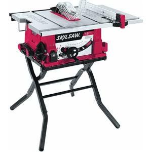 SKIL 3410 02 120 Volt 10 Inch Table Saw with Folding Stand   