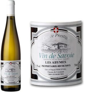 Savoie Abymes   Millésime 2010   Vin blanc   Vendu à lunité   75cl