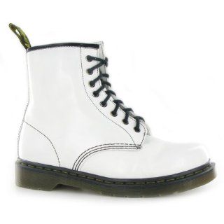 Dr.Martens 1460 White Leather Mens Boots: Shoes