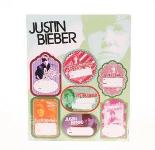 Justin Bieber 35 Christmas Adhesive Gift Tags Collectible
