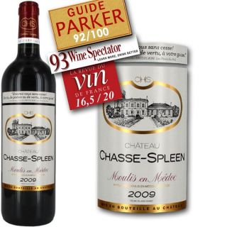 2009   Achat / Vente VIN ROUGE Château Chasse Spleen 2009  