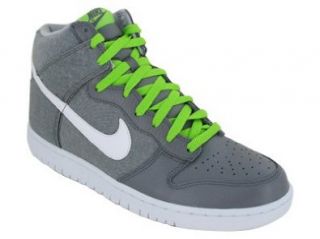 NIKE DUNK HIGH BASKETBALL SHOES 13 (WOLF GREY/WHITE/COOL GREY) Shoes
