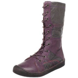 Kickers Kids Sijoly Boot, Purple, 27 M EU (10 M US Toddler) Shoes