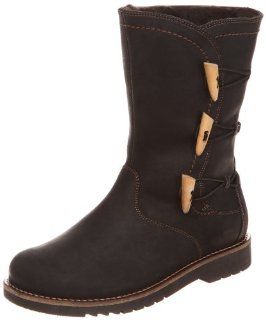Alphen Womens Boots Leather, Black2, With A Regular Insole Shoes