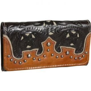 American West Flap Wallet Tularosa Collection (Tan/Brown