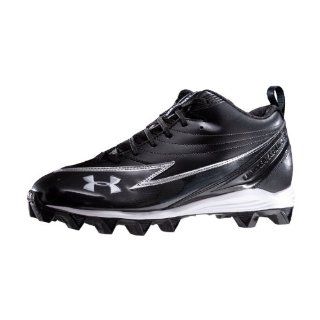 Hammer III Wide Football Cleats Cleat by Under Armour 11 Black Shoes