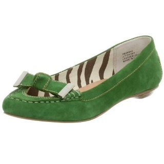 Tommy Hilfiger Womens Blaine Flat,Pear Green,5 M: Shoes