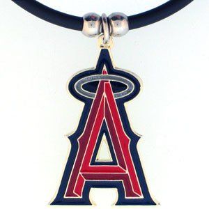 Los Angeles Angels Logo Pendant Necklace   MLB Baseball