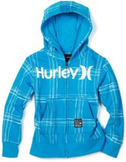 Hurley Boys 8 20 Rico Sketch Hoodie, Blue, Large Clothing