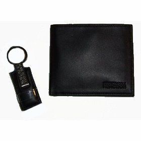 Mens Kenneth Cole Reaction Passcase Wallet & Key Chain