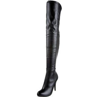 GUESS Womens Parks Over The Knee Boot,Black,5 M US Shoes