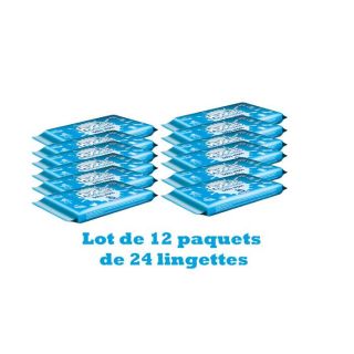 Modèle Baby Wipes   12 Paquets de 24  288 lingettes   Format voyage