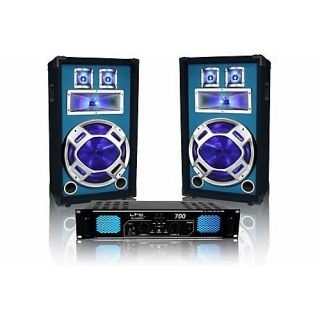 LTC DJ12 BB Pack Sono ampli 700W + enceintes 600W   Achat / Vente PACK