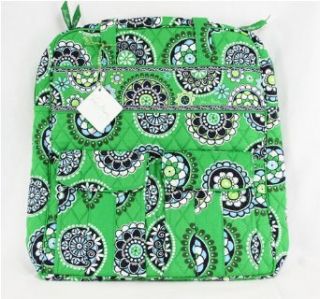 Vera Bradley Tall Zip Tote Bag Cupcake Green: Clothing