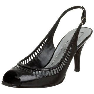 Bandolino Womens Inky Cutout Sling,Black,5 M Shoes
