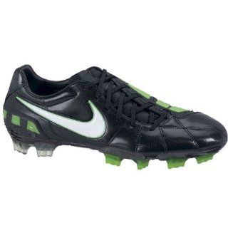 III FG Soccer Cleats Black / White / Electric Green 385423 013 Shoes
