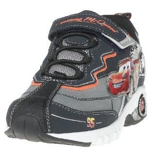 Lightning Checkered Flag Sneaker,Navy/Orange,11 M US Little Kid Shoes