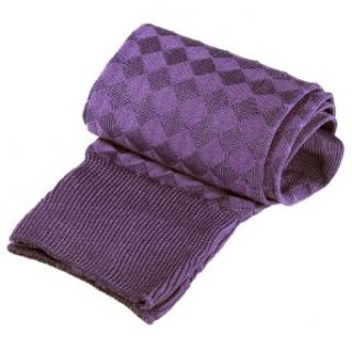 Purple Checkered Solid Socks for Men / Unisex Clothing