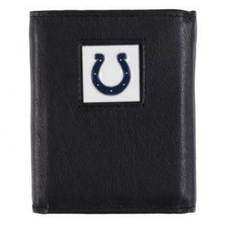 Indianapolis Colts Mens NFL Genuine Leather Tri fold