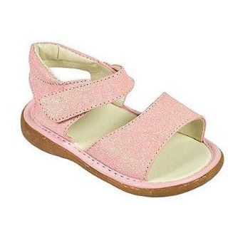 Wee Squeak Infant Baby Girls Pink Sparkle Sandals 8: Wee Squeak: Shoes