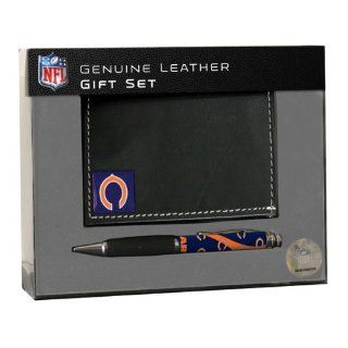 Chicago Bears TriFold Wallet with Pen Gift Set Sports