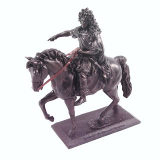 Figurine Louis XIV bronze   Hommage à la gloire de la France et du