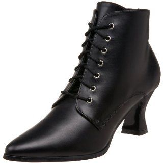 Funtasma by Pleaser Womens Victorian 35 Victorian Ankle Boot Shoes
