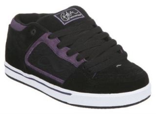 Bam Darklight Mens Skateboard Shoes   11.5   Black / Purple Shoes