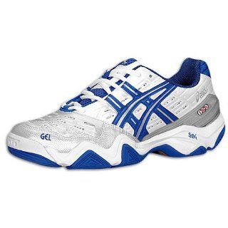  ASICS® Mens GEL Typhoon ( sz. 08.0, White/Blue/Silver ): Shoes