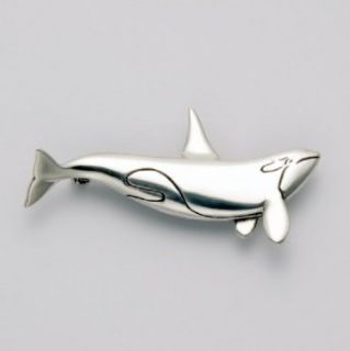 Killer Whale Pin Clothing