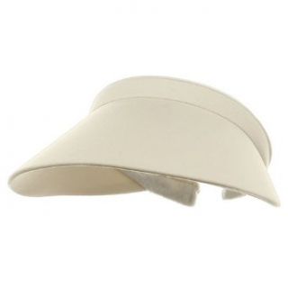 Ladies Clip On Visor Natural W36S37D Clothing