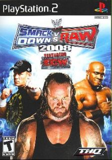 PS2   WWE Smackdown vs. Raw 2008 Today $11.87 4.8 (10 reviews)