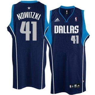 Dirk Nowitzki Youth Jersey adidas Navy Replica #41 Dallas