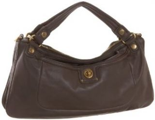 Marc Jacobs Jacquetta Womens Hobo Bag Taupe Clothing