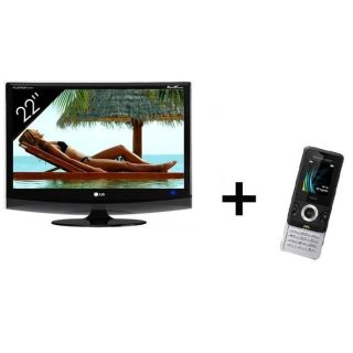 TELEVISEUR LCD 22 LG M2294DPZ + Téléphone portable Sony Ericsson