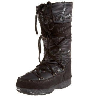 Moon Boot Westeast Cold Weather Fashion Boots,Black,38 W Shoes