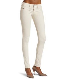 Diesel Womens Livier Jegging, Cream, Size 31: Clothing