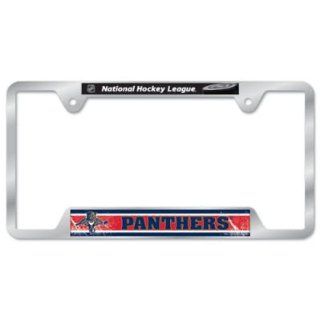 Florida Panthers Official Logo Metal License Plate Frame