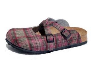 New Birkenstock Dorian Clogs Red Ladies 42 N 11 $90 Shoes