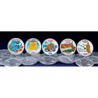 American Coin Treasures 2008 Colorized Statehood Quarters Today: $18