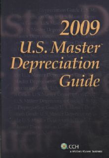 2009 U.S. Master Depreciation Guide
