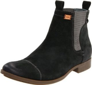 Calvin Klein Jeans Mens Fenton Ankle Boot, Black, 40 EU/7 M US: Shoes