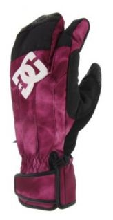 DC Zao Snowboard Gloves Hand Dye Boysenberry Womens Sz S/M