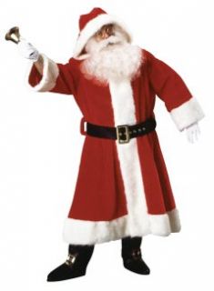 Santa Claus Suit (Plush Old Time) Christmas Costume Size